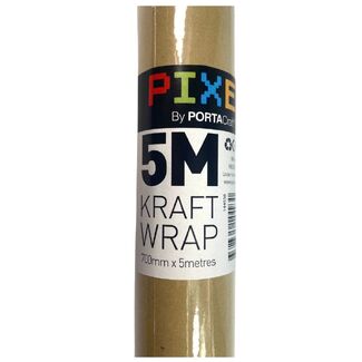 Portacraft Kraft Wrap Roll 70cm x 5 metres