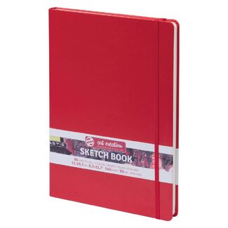 *Talens Art Creation Red Sketchbook 21 x 30 cm 140gsm 80 Sheets