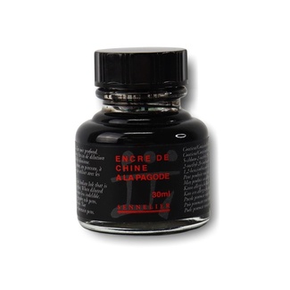 Sennelier Pagode Waterproof Black Ink 30ml