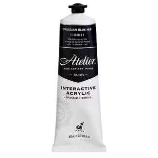 Atelier Interactive Acrylic Paint 80ml S1 - Prussian Blue Hue