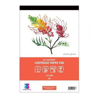 Art Spectrum Cartridge Paper Pad A4 110gsm 50 Sheets