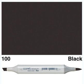 Copic Sketch Art Marker - 100 Black