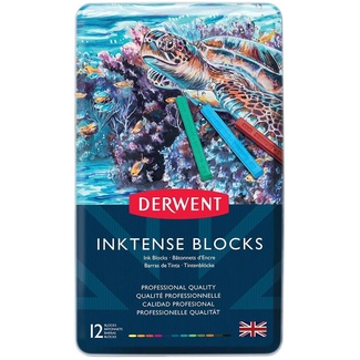 Derwent Inktense Blocks Tin Of 12