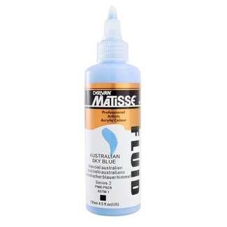 Matisse Fluid Acrylic 135ml S2 - Australian Sky Blue