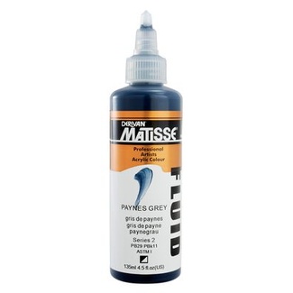 Matisse Fluid Acrylic 135ml S2 - Paynes Grey