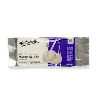 Mont Marte Air Hardening Modelling Clay - White 250g