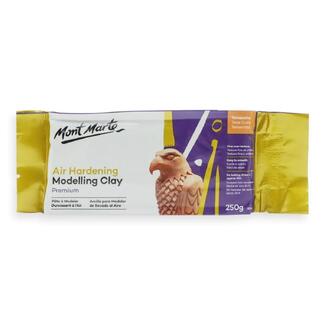 Mont Marte Air Hardening Modelling Clay - Terracotta 250g
