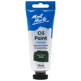 Mont Marte Oil Paint 75ml Tube - Sap Green
