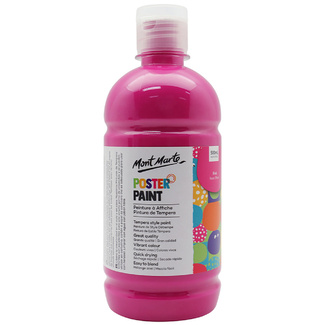 Mont Marte Kids - Poster Paint 500ml - Pink