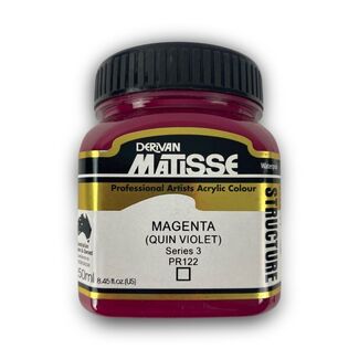 Matisse Structure Acrylic 250ml S3 - Magenta