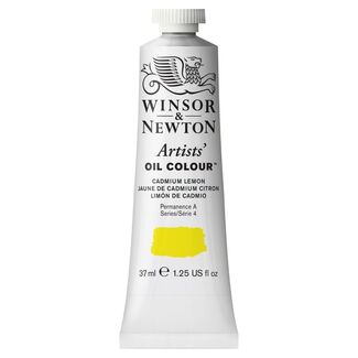 Winsor & Newton Artists' Oil Colour 37ml S4 - Cadmium Lemon