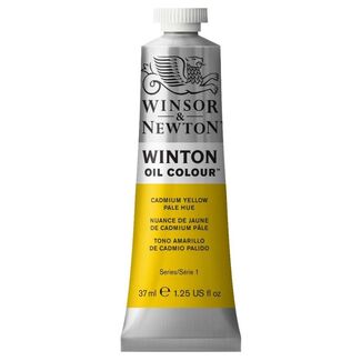 Winsor & Newton Winton Oil Colour 37ml - Cadmium Yellow Pale Hue