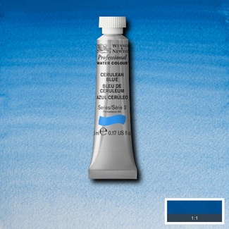 Winsor & Newton Professional Watercolour 5ml S3 - Cerulean Blue