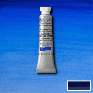Winsor & Newton Professional Watercolour 5ml S2 - Ultramarine (Green Shade)