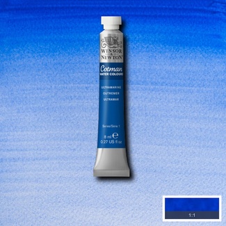 Winsor & Newton Cotman Watercolour Paint 8ml - Ultramarine Blue