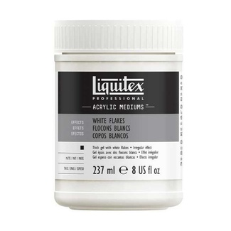 *Liquitex 237ml - Textured Effects Medium - White Opaque Flakes