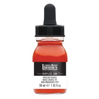 Liquitex Professional Acrylic Ink 30ml - Vivid Red Orange 620