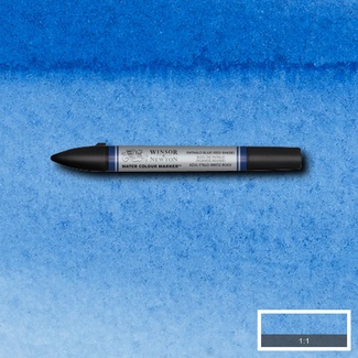 Winsor & Newton Professional Watercolour Marker S2 - Phthalo Blue (Red Shade) 514