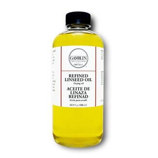 Gamblin Refined Linseed Oil 500ml