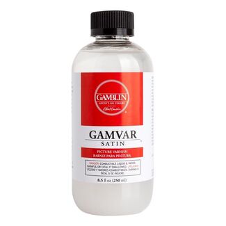 Gamblin Gamvar 250ml - Satin