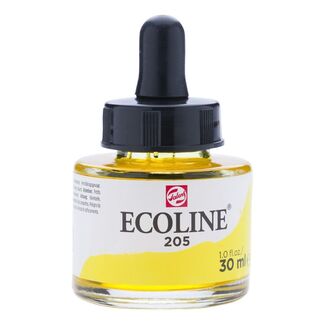 Ecoline Liquid Watercolour 30ml - Lemon Yellow