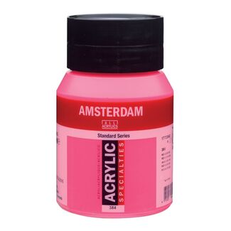 Amsterdam Acrylic Paint 500ml Bottle - Reflex Rose