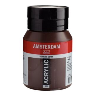 Amsterdam Acrylic Paint 500ml Bottle - Burnt Umber