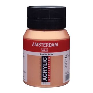 Amsterdam Acrylic Paint 500ml Bottle - Bronze