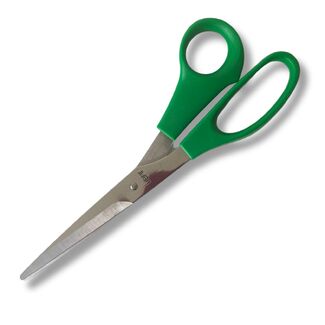 Office Scissors 210mm - Green Left Hand