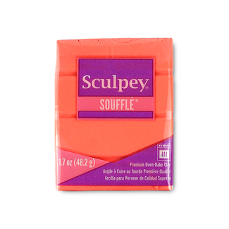 Sculpey Souffle Polymer Clay 48g - Mandarin