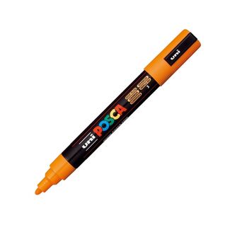 Uni Ball Posca Pen Medium Bullet Tip 2.5mm PC-5M - Bright Yellow