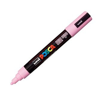 Uni Ball Posca Pen Medium Bullet Tip 2.5mm PC-5M - Light Pink