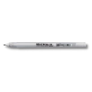 Sakura Gelly Roll Pen Medium Point 08 - White