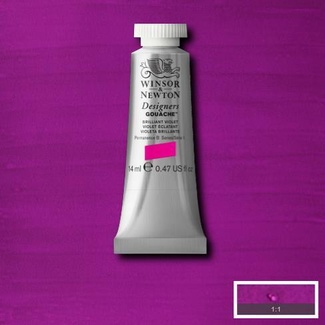 Winsor & Newton Designers' Gouache Colour 14ml S1 - Brilliant Violet