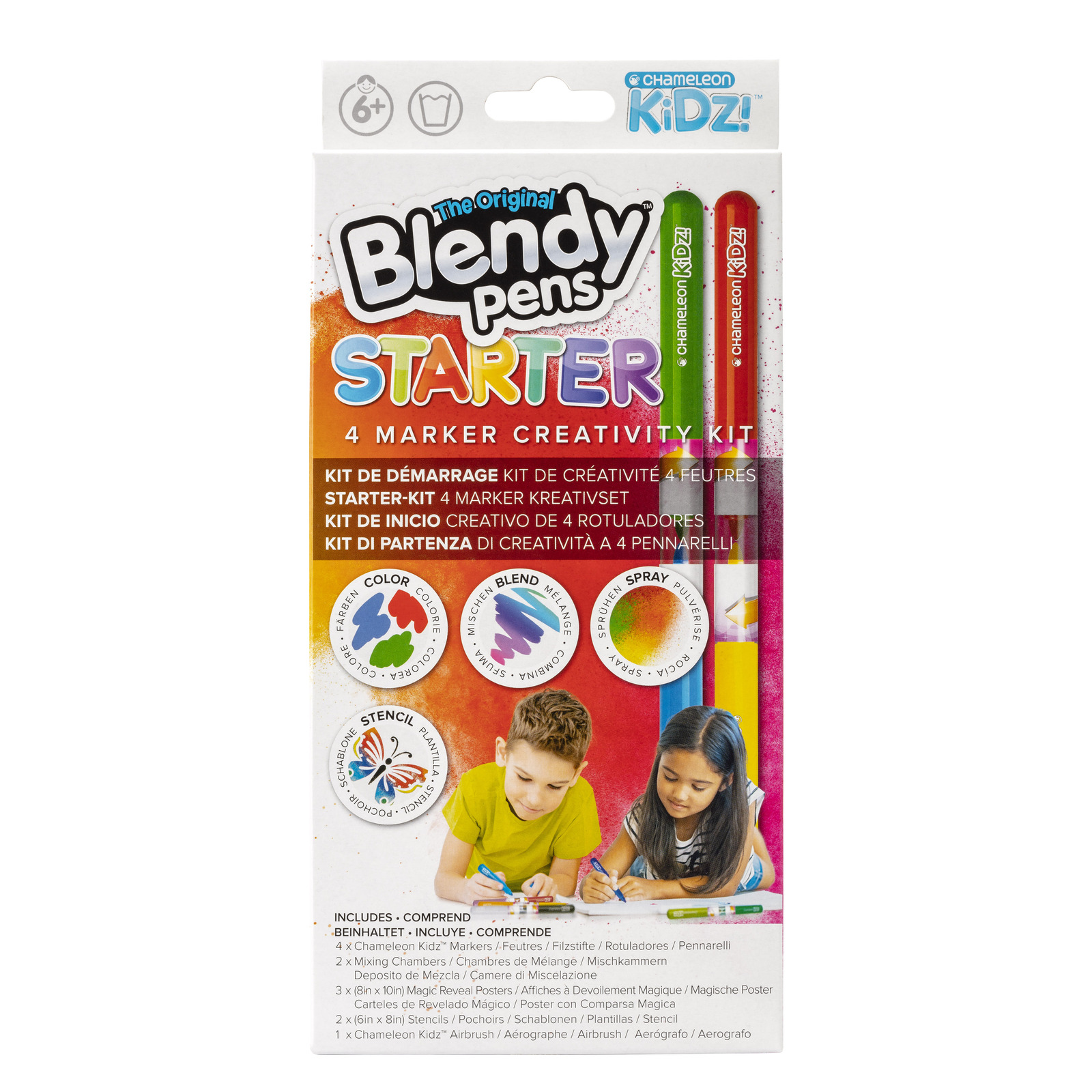 Chamelon KIDZ™ - Kit de voyage - 4 crayons