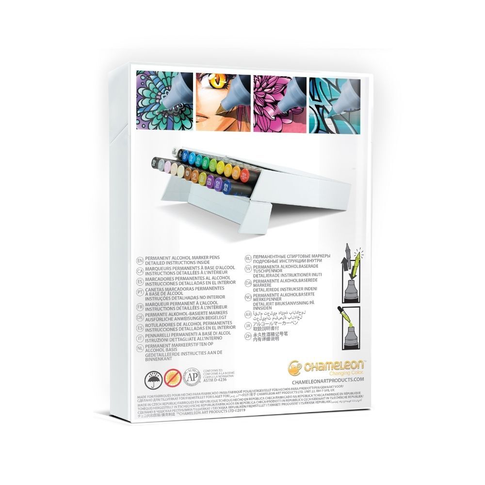 Chameleon Colour Tone Marker / Pen Set Deluxe 22pc