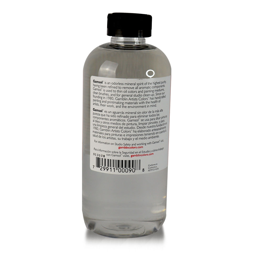 Gamblin : Gamsol Odourless Mineral Spirit : 500ml