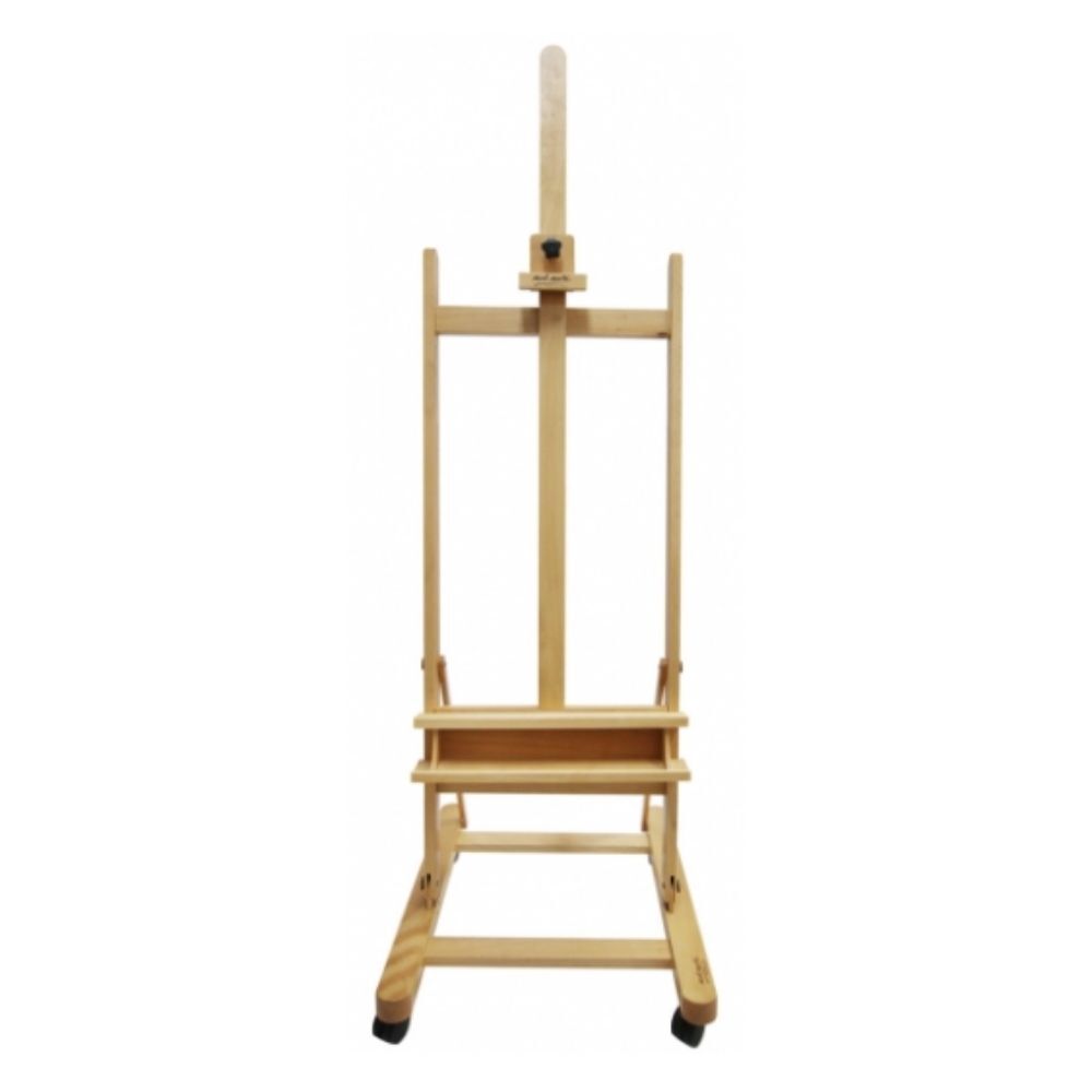 Mont Marte Large Studio Easel w/Castors Beech Wood