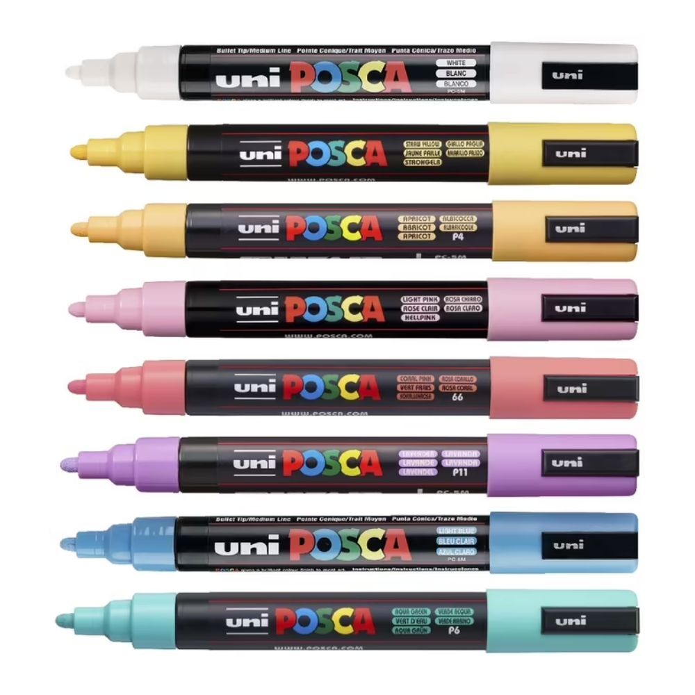 All 66 Colours of POSCA Paint Pens, Bundle, Australia