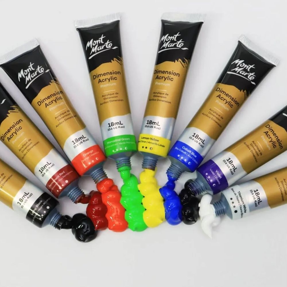 Mont Marte Dimension Acrylic Paint Intro Set