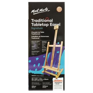 Traditional Tabletop Easel Signature - Medium – Mont Marte Global