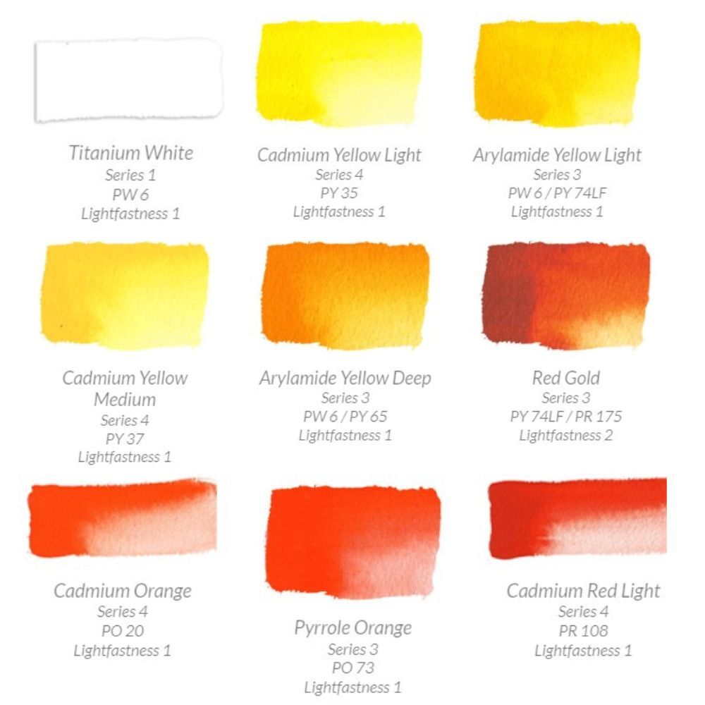 Winsor & Newton Professional Acrylic 60ml Cadmium Yellow Deep