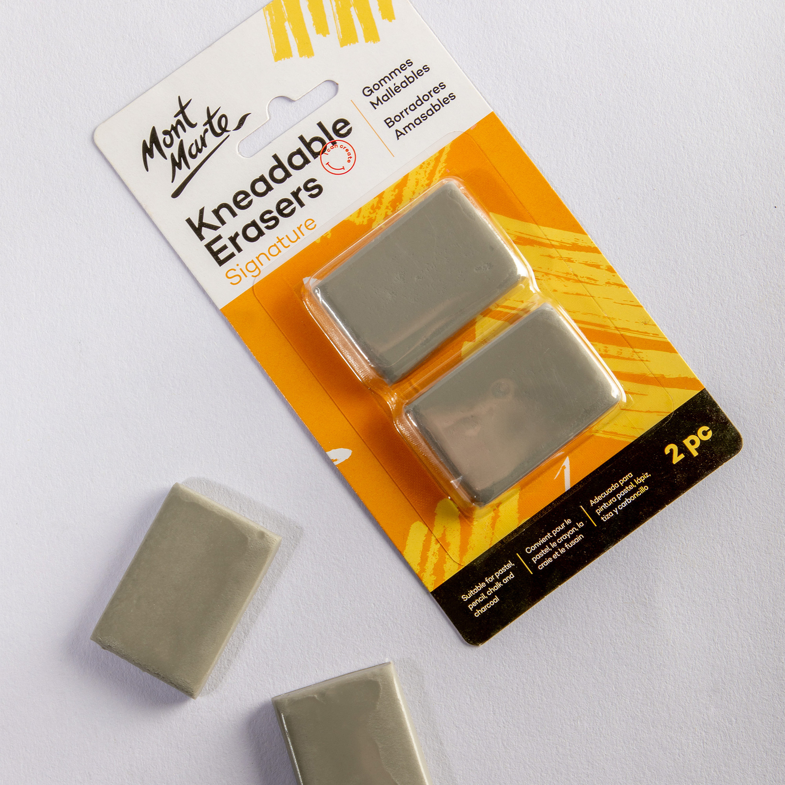 Kneadable Erasers (2pc)