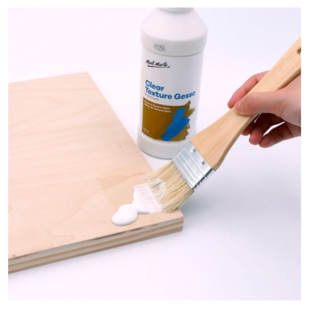 Mont Marte Gesso Primer - Clear Texture Gesso 500ml