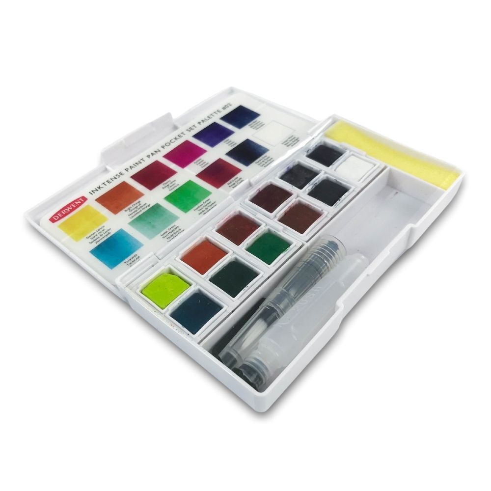 Derwent Inktense Paint Pan Travel Set #2 - The Art Store