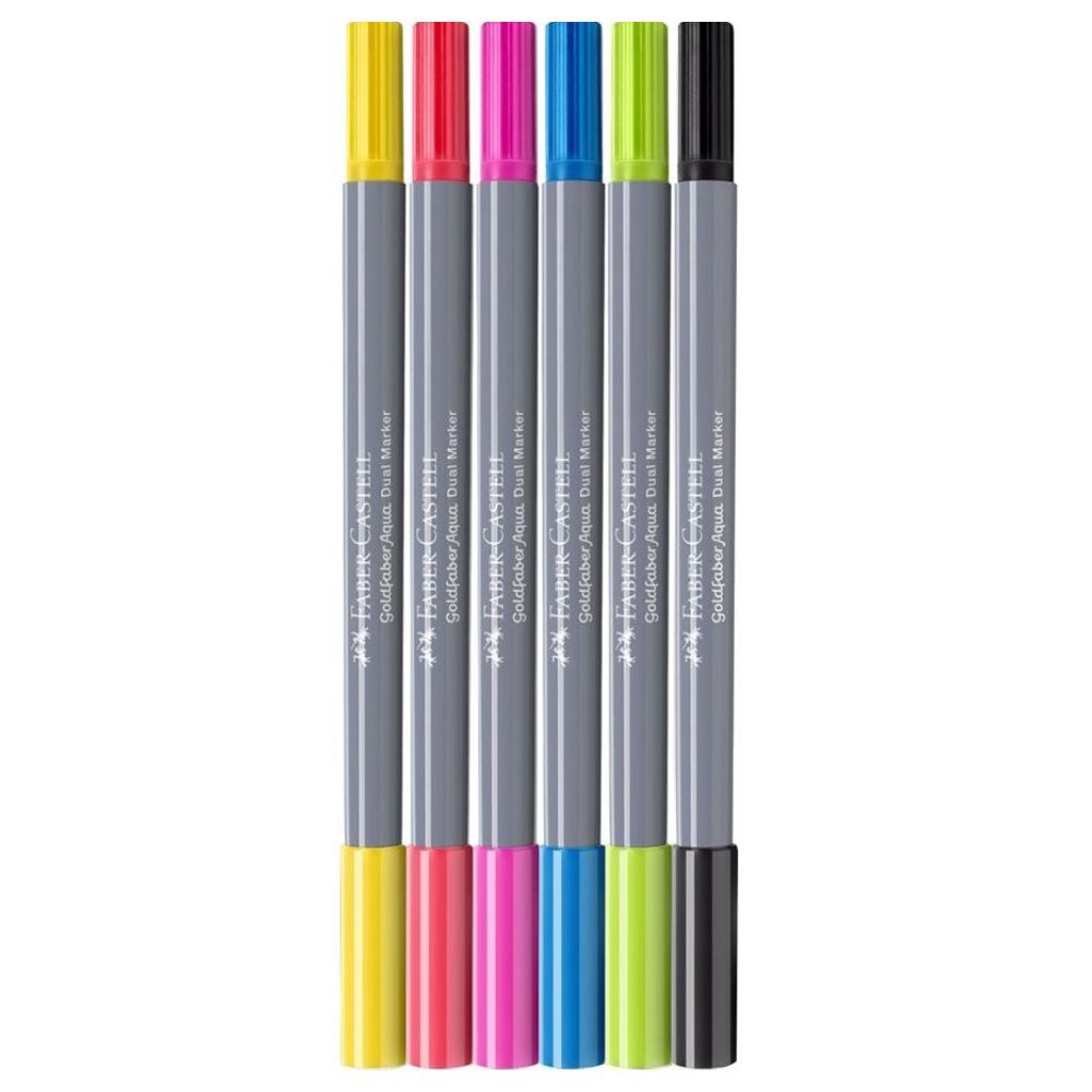 Faber-Castell Goldfaber Sketch Marker Set of 6 Product Design - Refillable Marker Pens