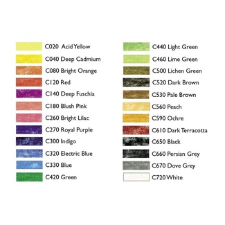 Derwent Coloursoft Colouring Pencil Tin Of 24