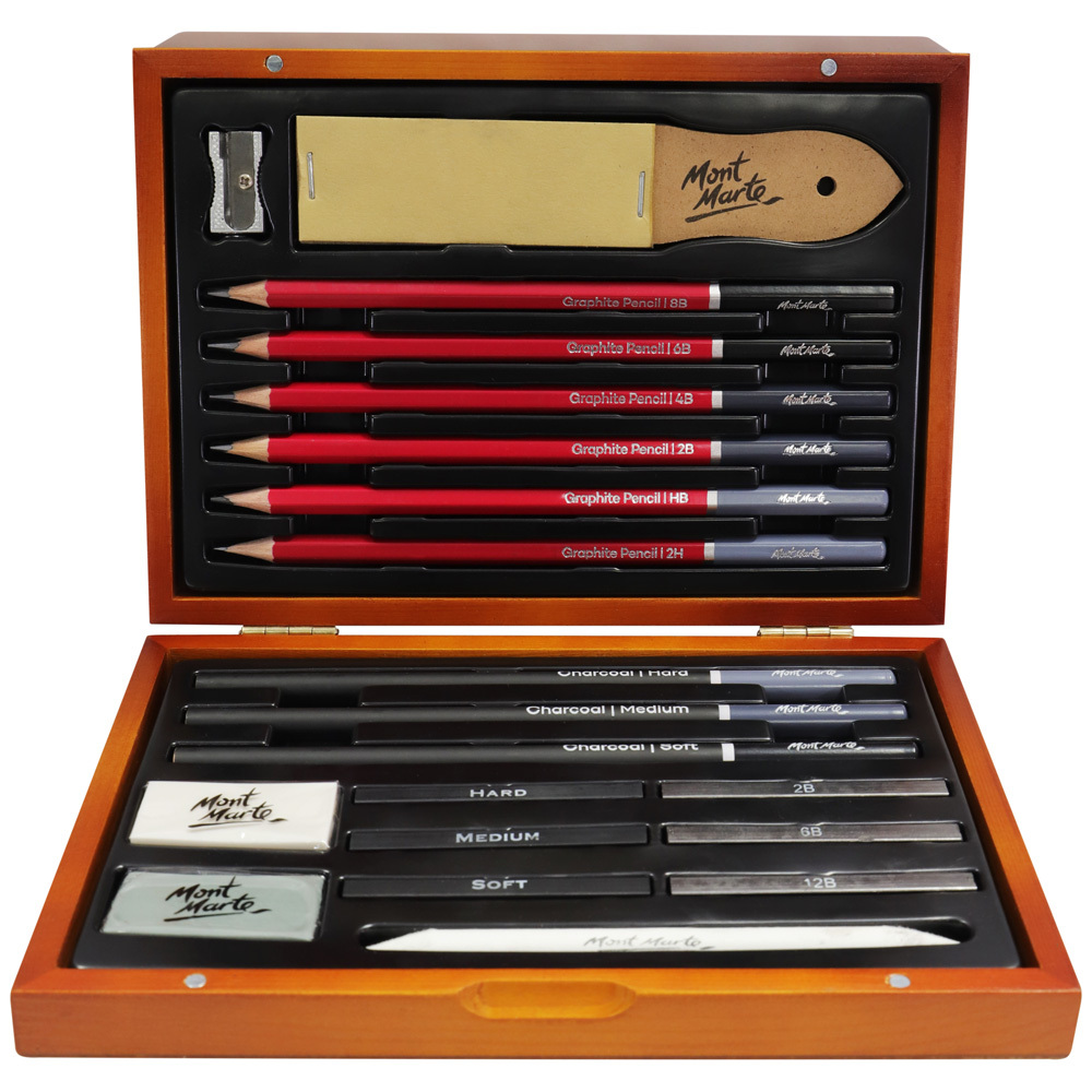 Mont Marte Sketch Drawing Set Signature 30pc – Mont Marte Global