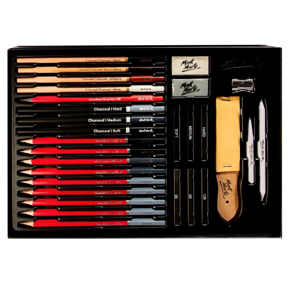 Mont Marte Sketch Drawing Set Signature 30pc – Mont Marte Global