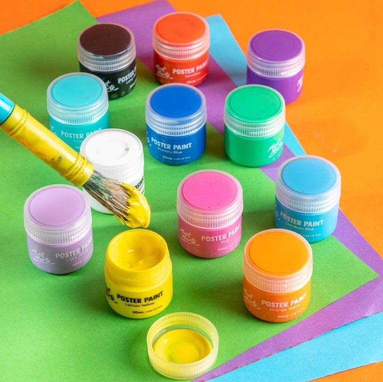 12 PC Small Paint Squeeze Bottles